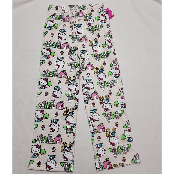 Hello kitty white sweatpants women small - Picture 4 of 7